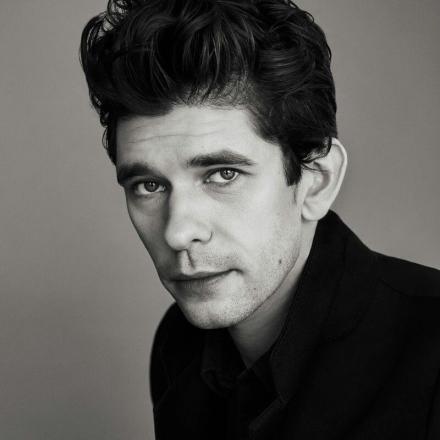 Ben Wishaw black white headshot
